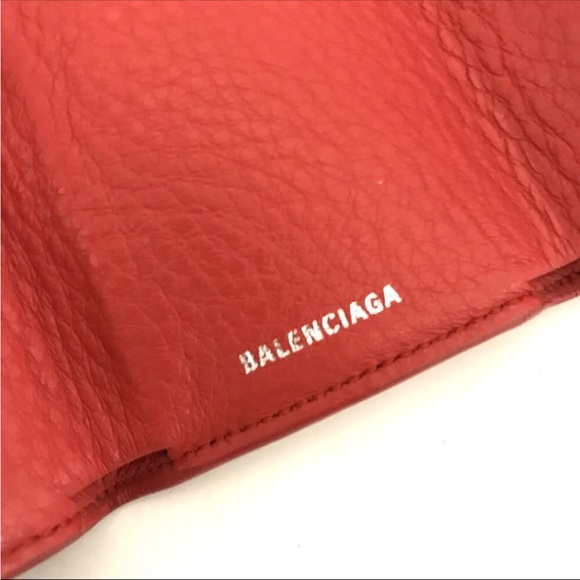 GUC BALENCIAGA MINI PAPIER TRIFOLD WALLET - Picture 5 of 7